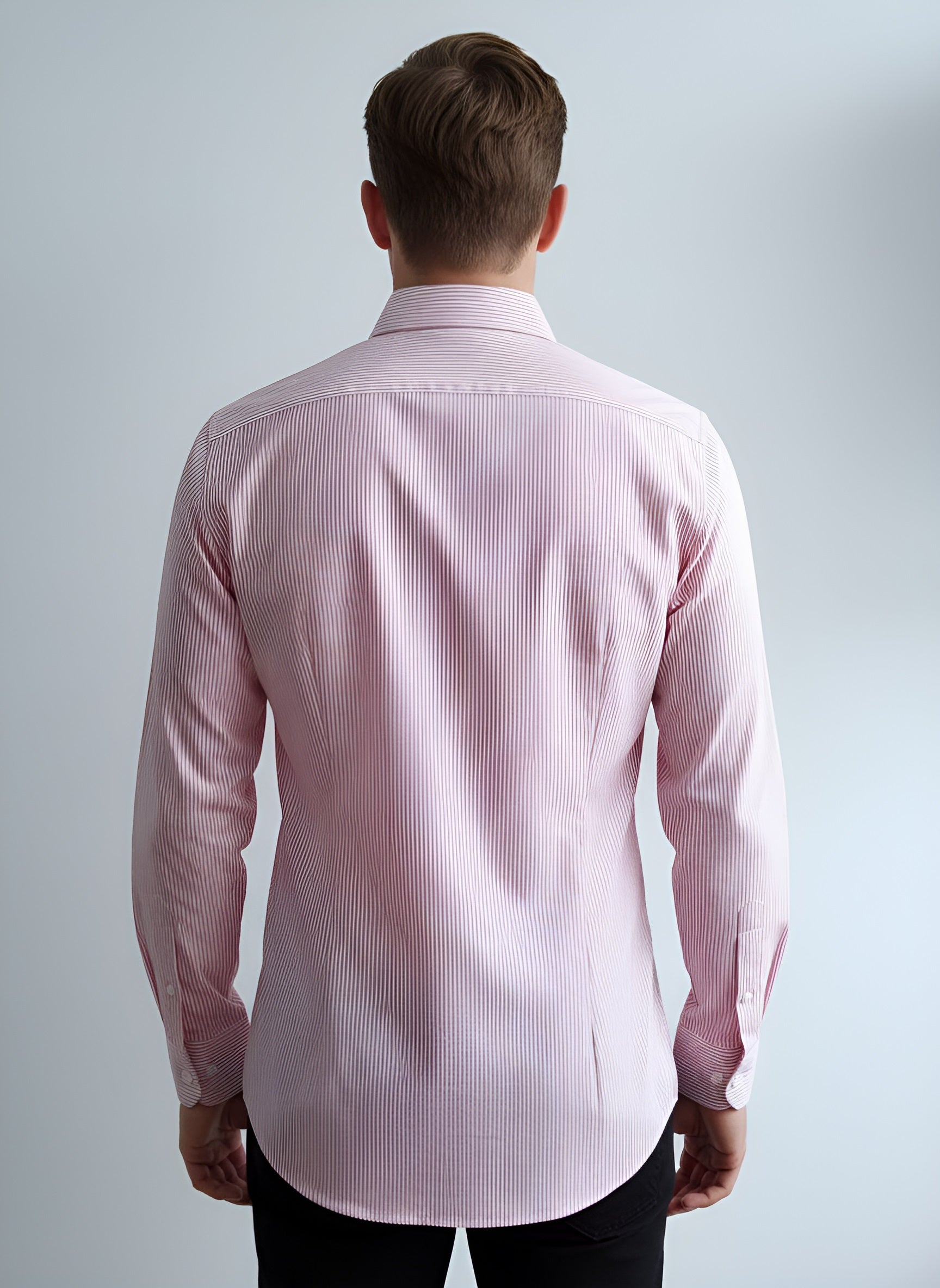 Camisa OXF Rayas Azules DRR