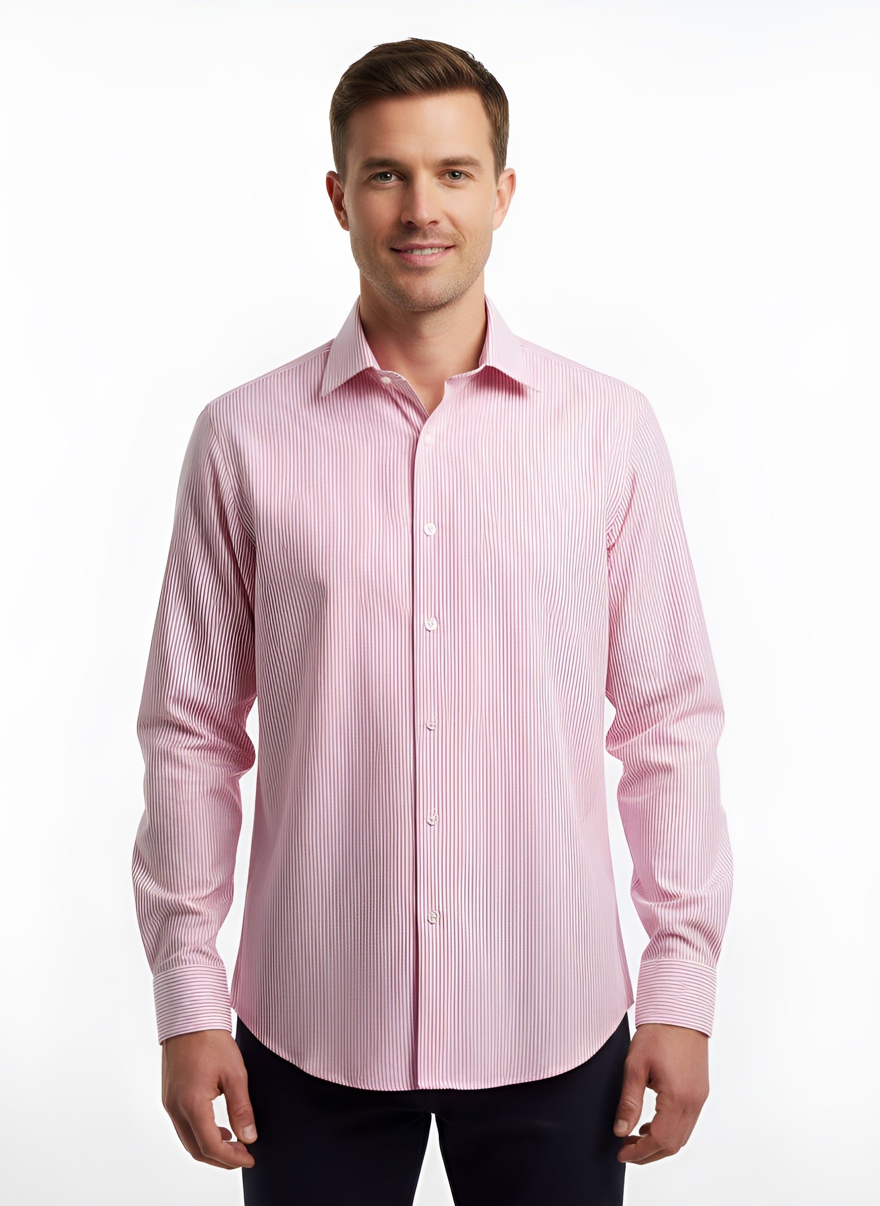 Camisa OXF Rayas Azules DRR